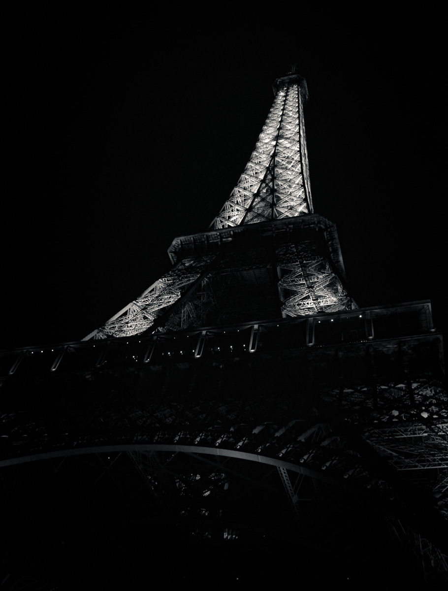 Paris Nightlight | B/W
